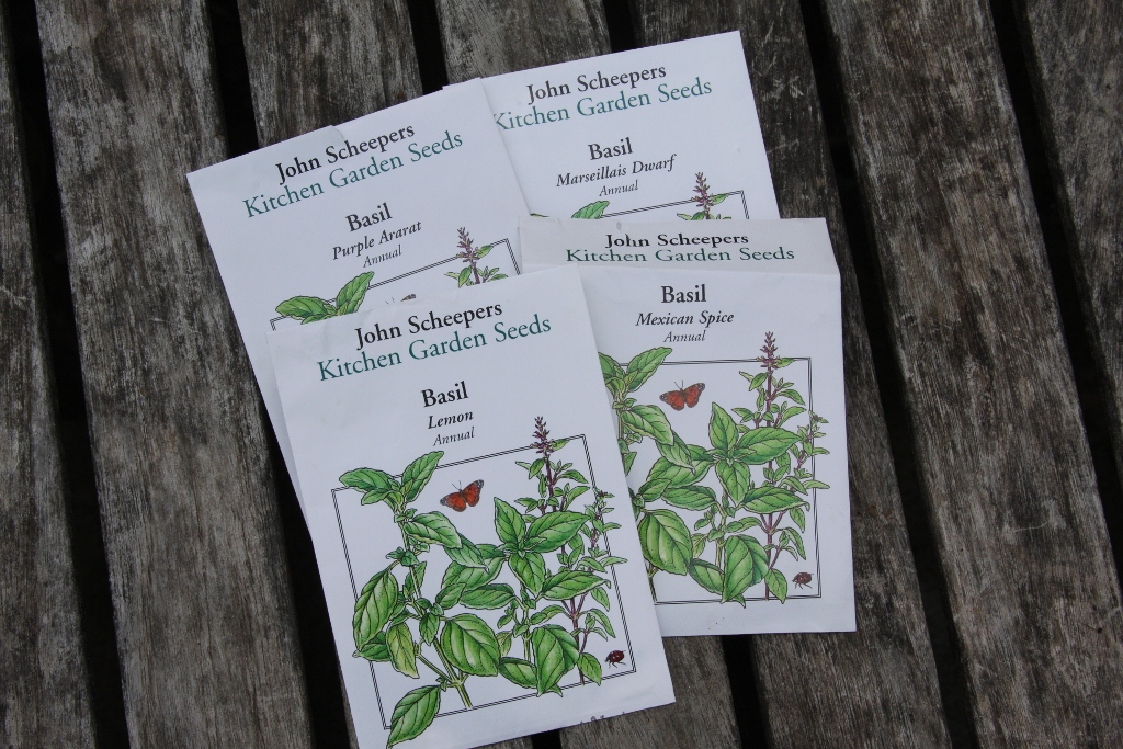 Basil Seed Packets John Scheepers Lime Basillime Basil